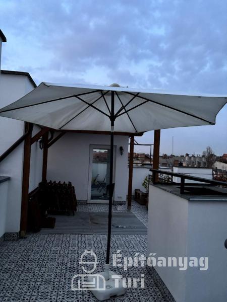 RECKMANN NAPERNYŐ ALUMÍNIUM 300CM EKRÜ SZÍNBEN