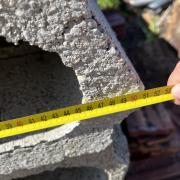 Betongerenda + béléstest (kefni)