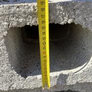 Betongerenda + béléstest (kefni)