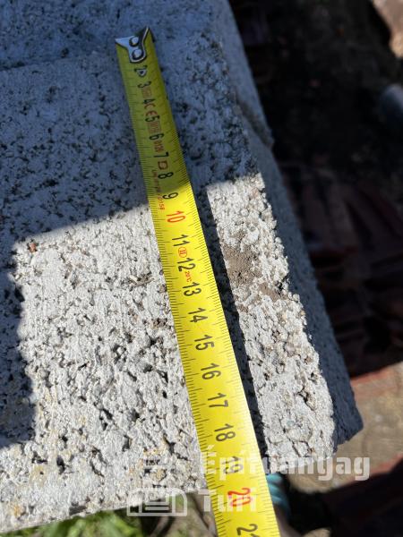 Betongerenda + béléstest (kefni)