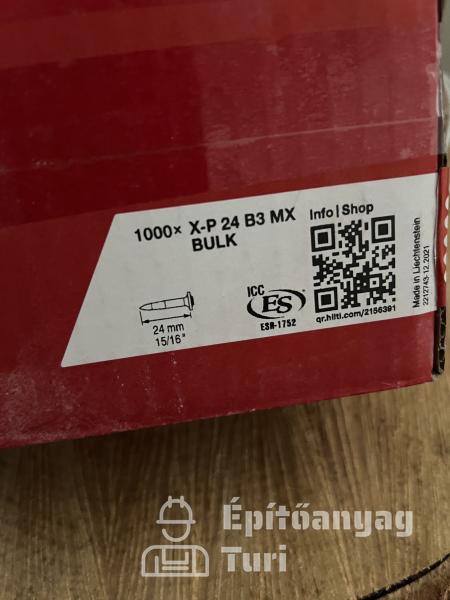 Hilti X-P 24 B3 MX BULK