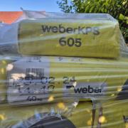 WEBER vakolóanyagok