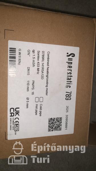 Sontex superstatic hőmennyiségmérő