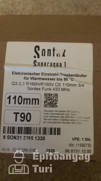 💧 Sontex Superaqua 1 T90 – Melegvíz mérő