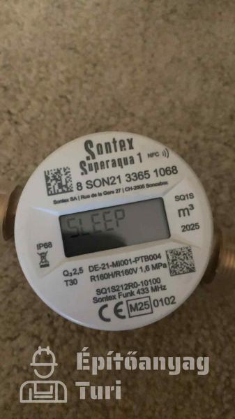 ❄️ Sontex Superaqua 1 T30 – Hidegvíz mérő