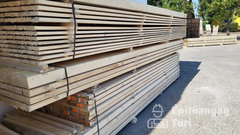 Fenyő fűrészáru - DESZKÁK eladók  2,5cmx12cmx4 m