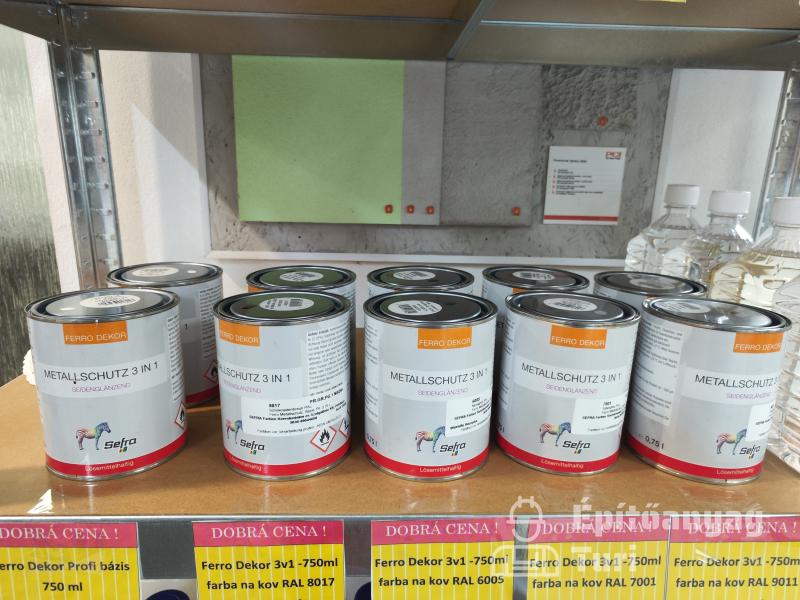 Fémvédő festék Ferro dekor 3in1 - 750 ml