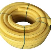 Dréncső - sárga harmonika - 10cm