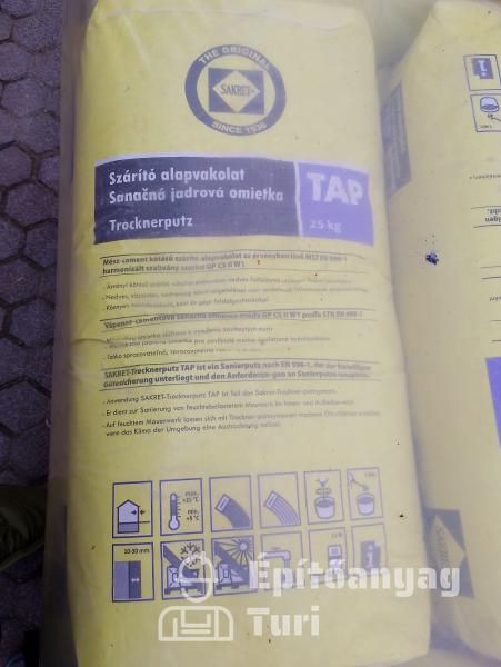 Sakret TAP szárító vakolat 25kg-s