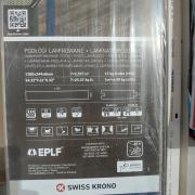 Laminált padló 8mm+ kiegészítők.