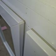 Kétszárnyú, műanyag, két rétegű, bukó-nyíló ablak