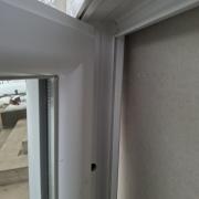 Kétszárnyú, műanyag, két rétegű, bukó-nyíló ablak